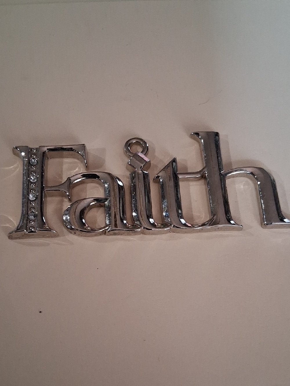 Harvey Lewis "FAITH" ornament